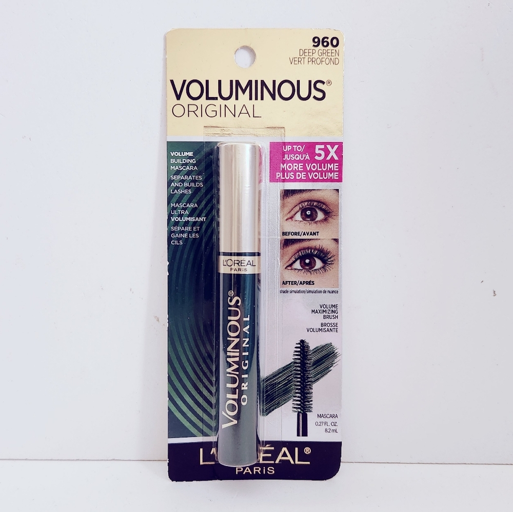 🔮3/$15 Loreal Paris Voluminous Original Washable Mascara Deep Green
